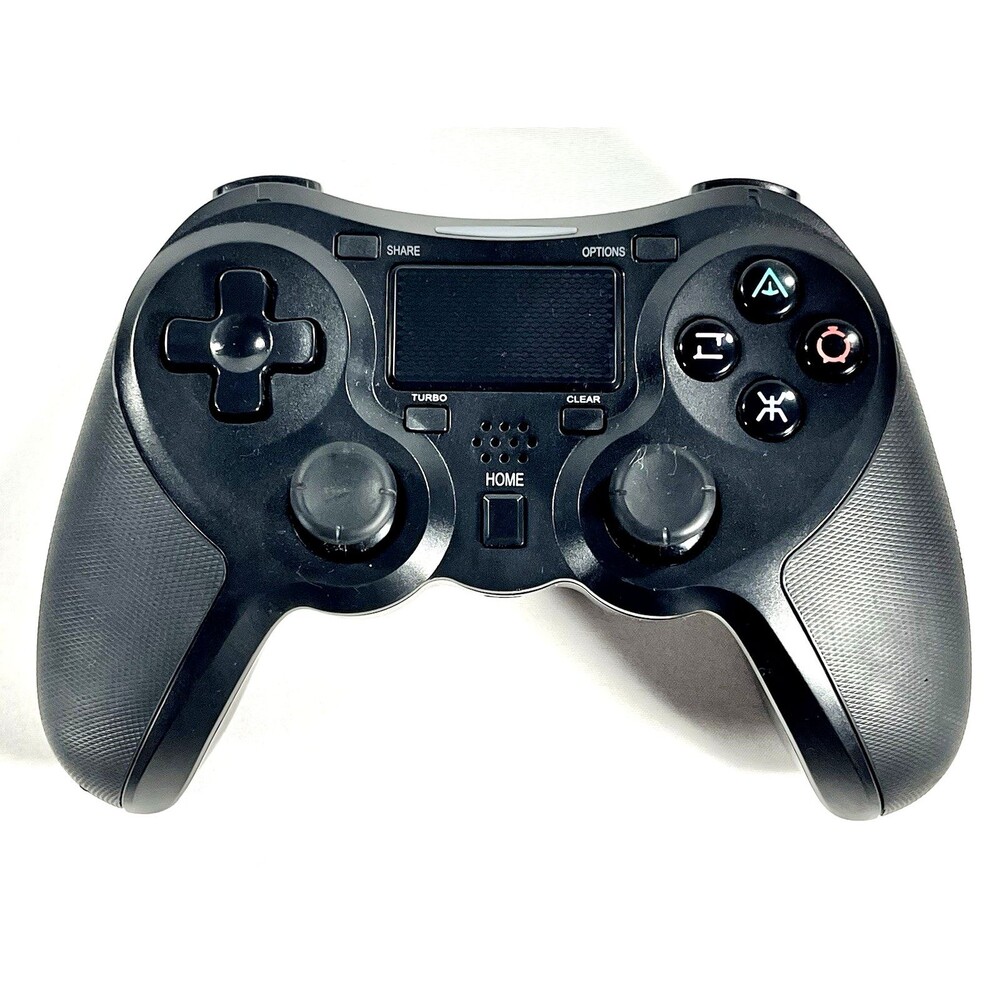 Terios Wireless Black Controller P4-5S for PlayStation 4 Vibration Tested